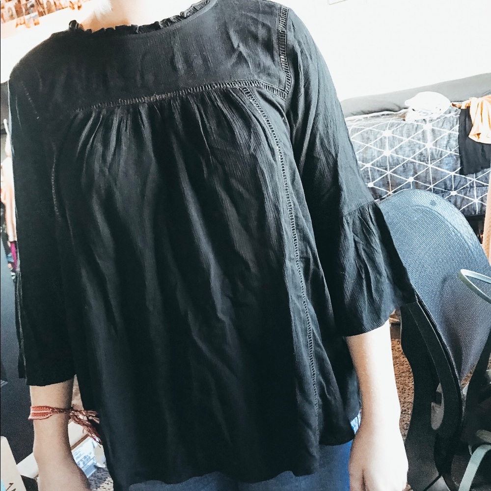 black blouse